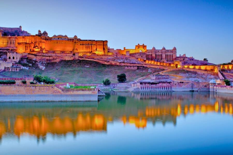 How far is Jaipur from Delhi?