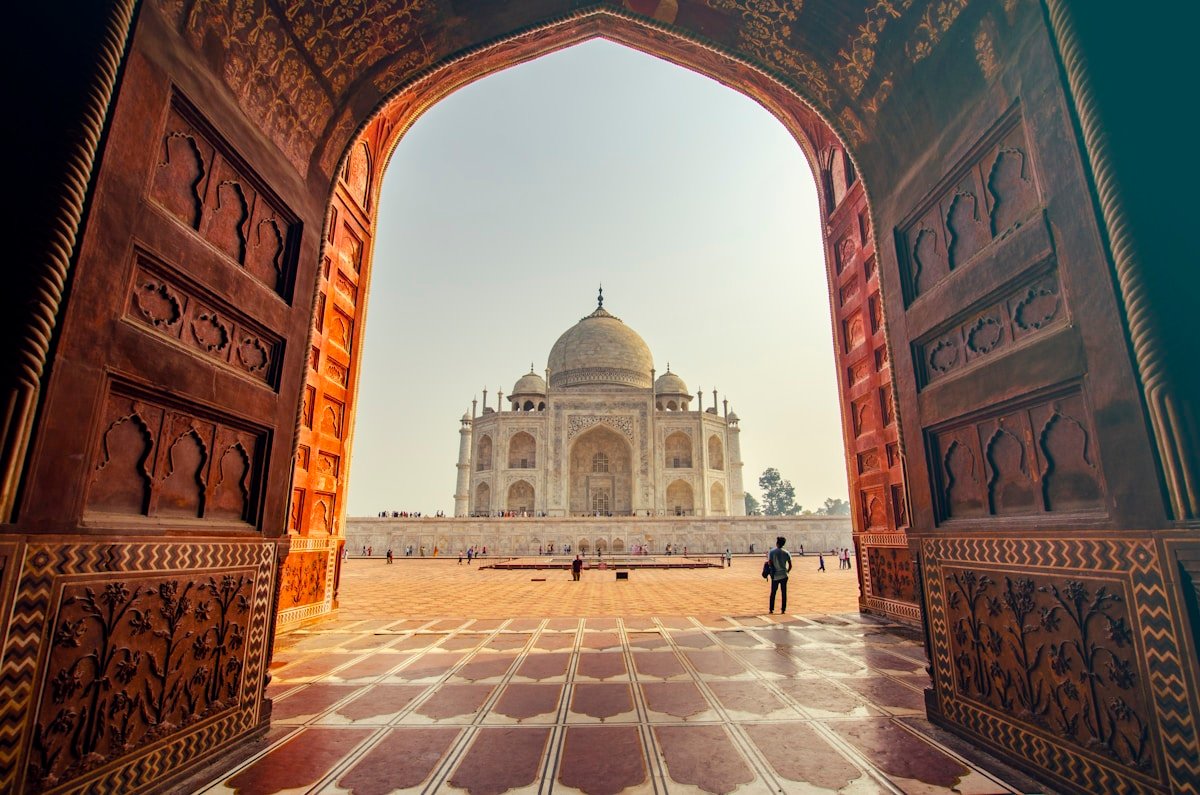 Travelers exploring India with Welcome India Journey